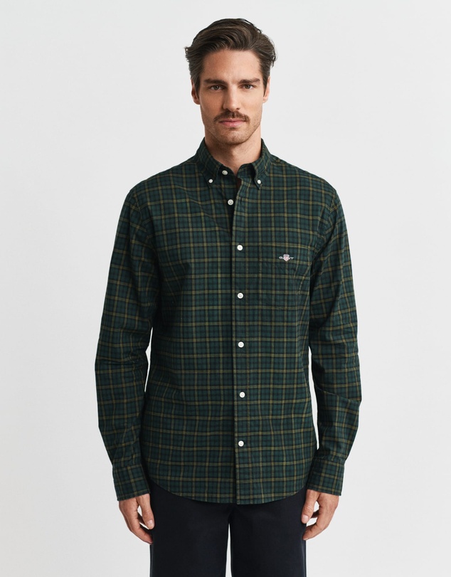 Gant - Regular Fit Classic Checked Poplin Shirt