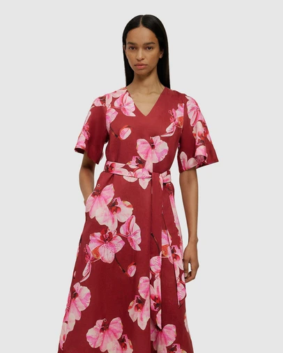 Trenery - Arden Linen Belted Dress