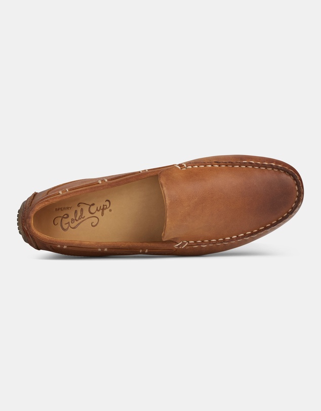 Sperry - Gold Harpswell Driver Medium Leather Tan- Men's