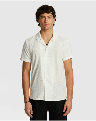 yd. - Murdock Textured Shirt