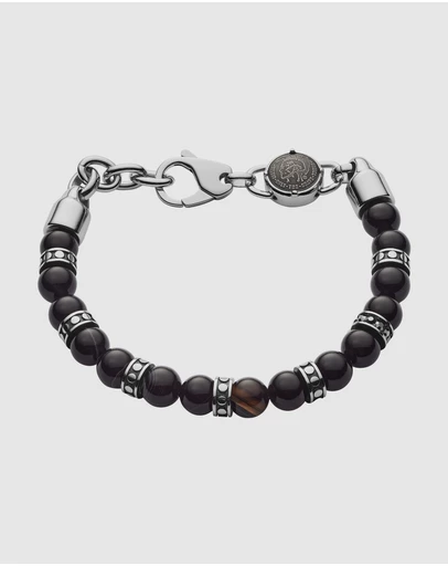 Diesel - Beads Black Bracelet