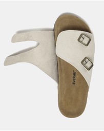 EVERAU - EverAU Ugg Alexis Cow Suede Upper Sandals