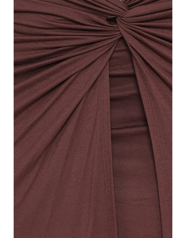 Petal & Pup - Cassandra Sarong Skirt - Dark Brown