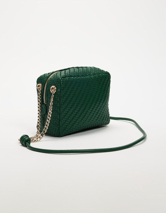 GUESS - Francy Camera Woven Polyurethane Crossbody Bag
