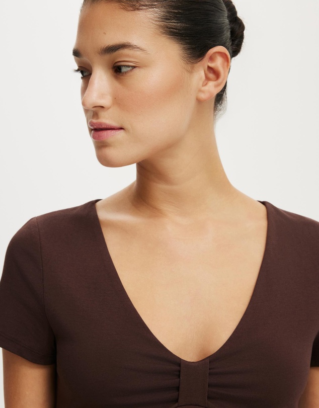 Cotton On - Reece Short Sleeve Babydoll Tee