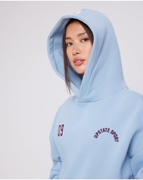 Upstate - Off-Duty Hoodie - Blue Haze