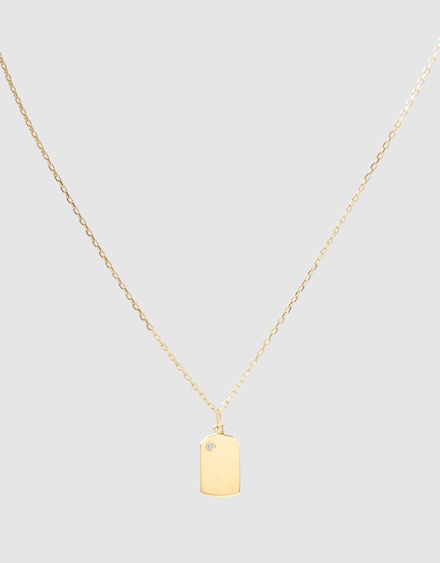 Luna Rae - Solid Gold - Diamond Luminous Necklace