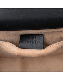 Pre-Loved by Azura Reborn - Pre-Loved Small Pearl Studded Leather Padlock Crossbody