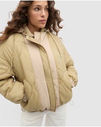 Seed Heritage - Colour Block Puffer Jacket