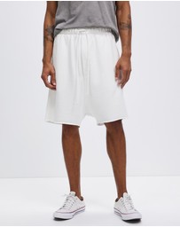 Surrounded By Ghosts - The Andesine Low Crotch French Terry Drawstring Shorts