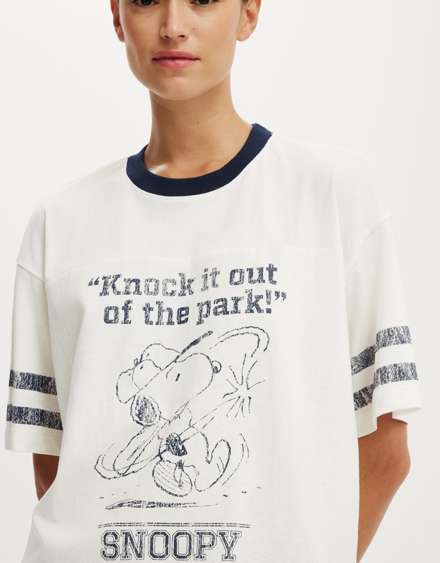 Cotton On - The Lcn Boxy Graphic Tee