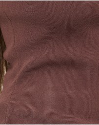 Dazie - Sunbed Contrast Knit Halter