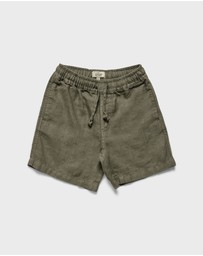 Academy Brand - Kids Riviera Linen Short