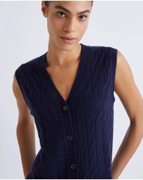 Marella - Knitted Waistcoat