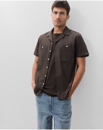 UNISON - Brushed Safari Regular Fit Shirt