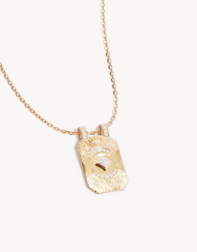 By Charlotte - My Moon and Stars Necklace