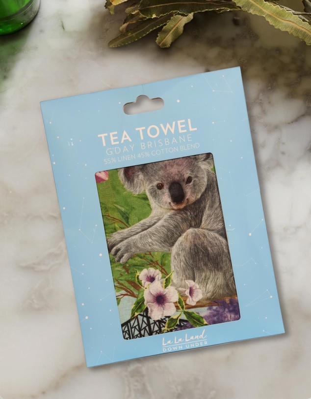 La La Land - Tea Towel Gday Brisbane