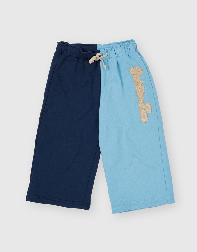 Goldie + Ace - Comfy Embroidered Wide Leg Sweatpants - ICONIC EXCLUSIVE - Babies-Kids