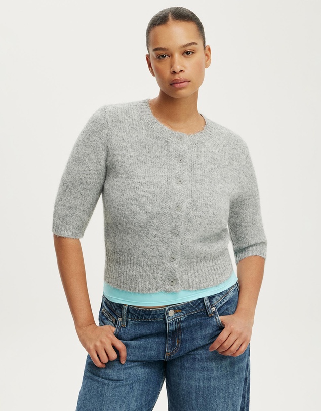 Cotton On - SS Fluffy Cardigan