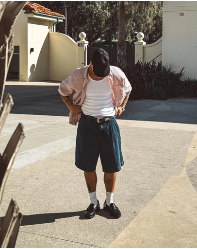 Zanerobe - Denim Mega Short Raw Indigo