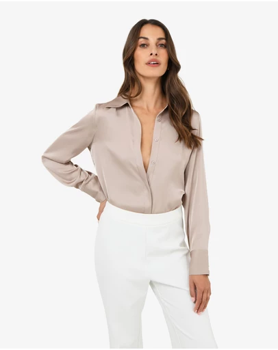 Forcast - Mae Satin Shirt