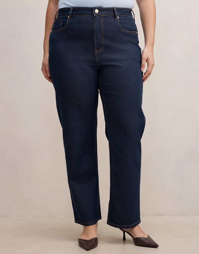 Forever New Curve - Anna Curve Straight Leg Jeans