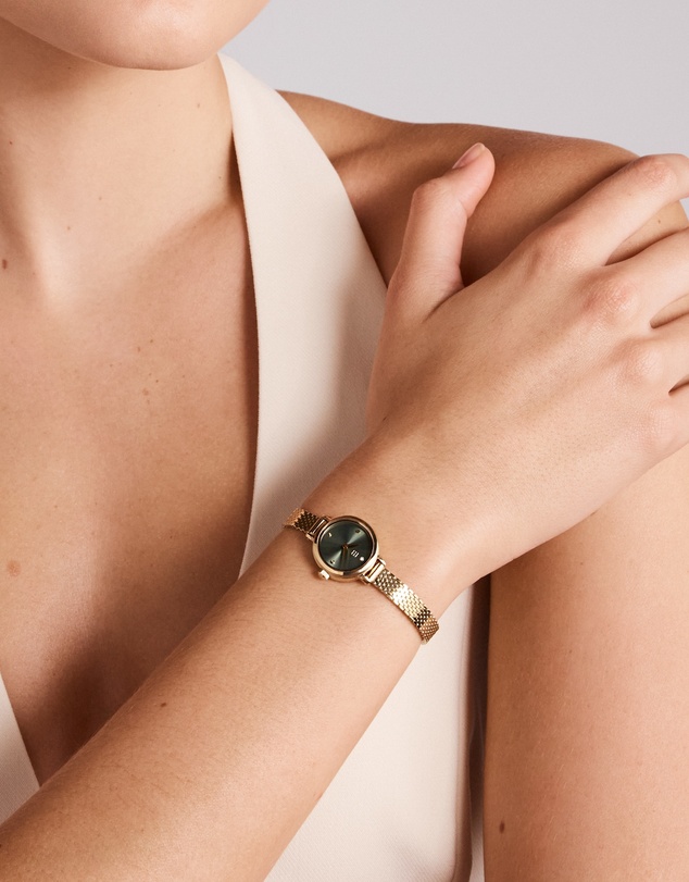 Michael Hill - Ladies 19mm Petite Watch in Gold-Tone Stainless Steel