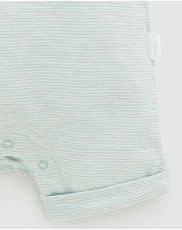 Purebaby - Australiana Short Growsuit- Babies