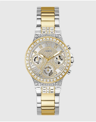 GUESS - Guess Moonlight Ladies 2-Tone Multi-function Watch