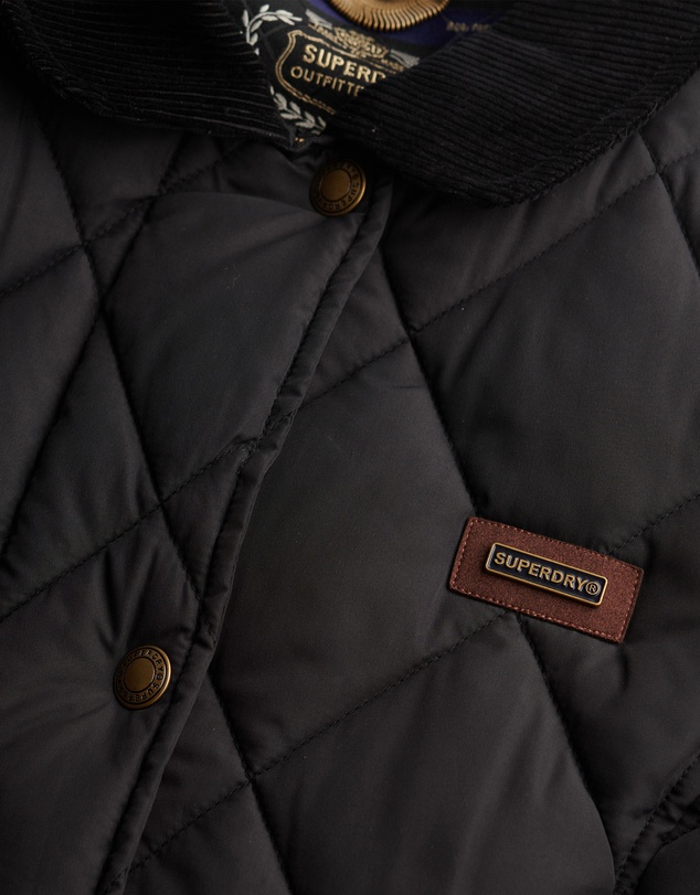 Superdry - Cord Trimmed Liner Slim Fit Jacket