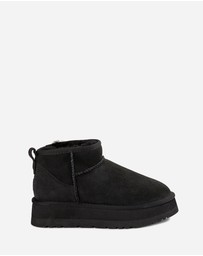 Ozwear Connection Uggs - Ugg Classic Platform Ultra Mini Boots (Water Resistant)