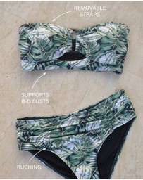 Nip Tuck Swim - Martinique Greta Multifit Bandeau Bikini Top