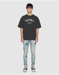 Ksubi - Laybel Ekcess SS Tee Washed Black
