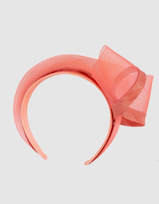 Fillies Collection - Coral Headband Fascinator