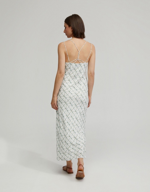 Oxford - Monica Printed Slip Dress