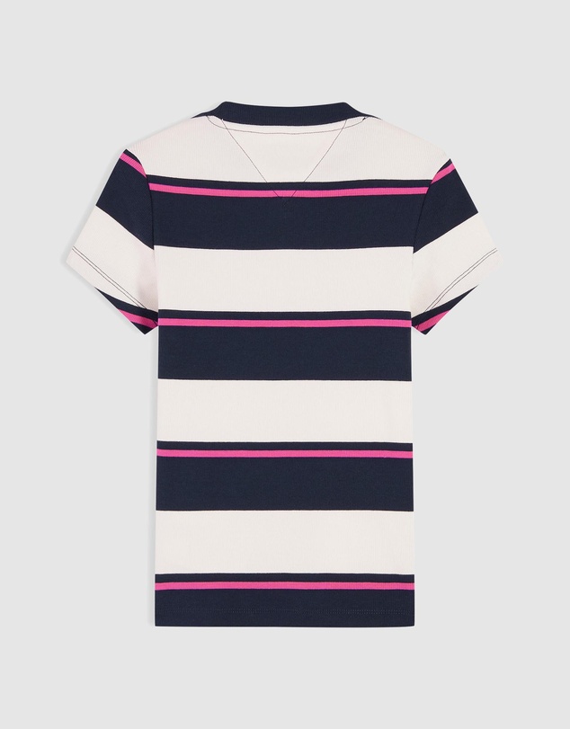 Tommy Jeans - Slim Rib Script Shortsleeve Tee