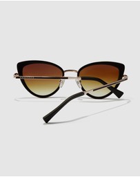 Hawkers Co - Brown Feline Sunglasses for Men and Women UV400