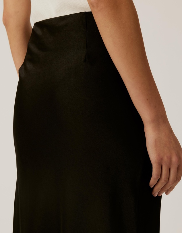 Tussah - Sadie Satin Lace Slip Skirt