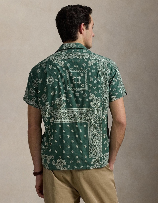 Polo Ralph Lauren - Classic Fit Bandanna-Print Camp Shirt