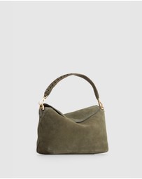Evity - Clara Suede Leather Grab Bag