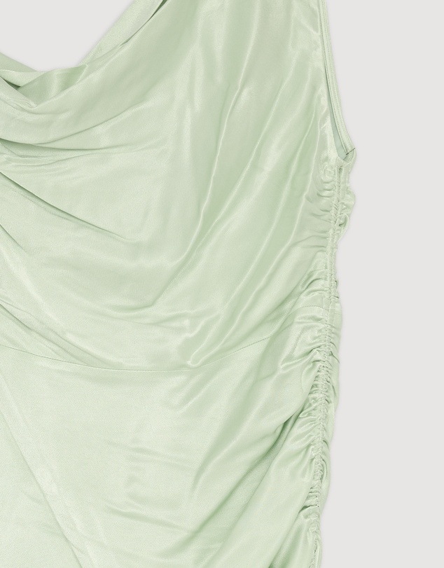 Revibe - Repaired Shona Joy La Lune Gathered Maxi Dress - AU 10