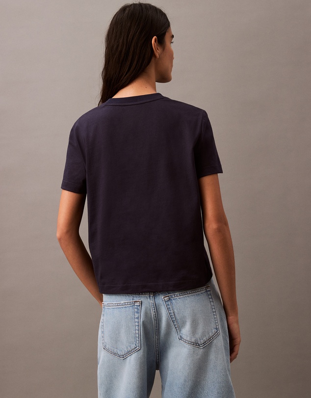 Calvin Klein Jeans - Flocked Logo Graphic Slim T-Shirt