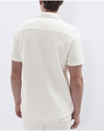 UNISON - Open Weave Regular Fit Shirt