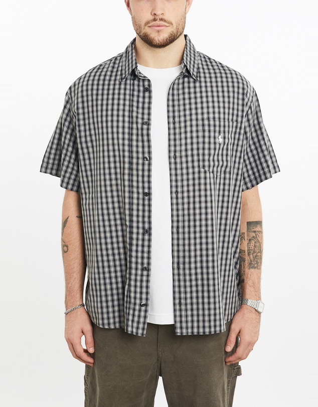 Vintage by The Real Deal - Pre Loved - Vintage 90s Polo Ralph Lauren Short Sleeve Button Up Shirt