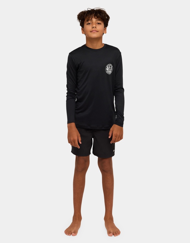 Quiksilver - Boys 8 to 16 Long Sleeve Surf Shirt