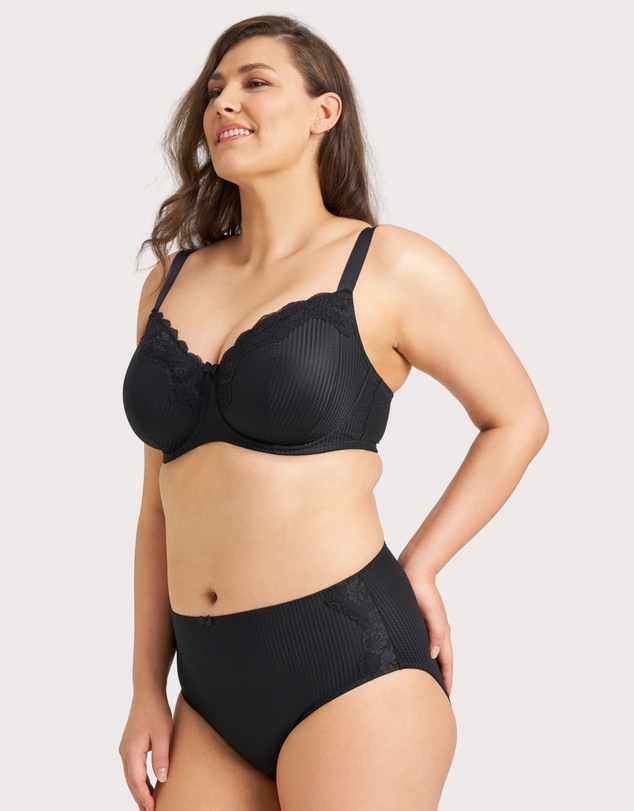Ava & Audrey  - Ava & Audrey Jacqueline Smoothing Full Brief with Lace