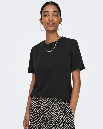 ONLY - Monja Cotton T-Shirt