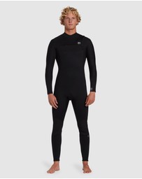 Billabong - 4/3 Foil Chest Zip Steamer Wetsuit