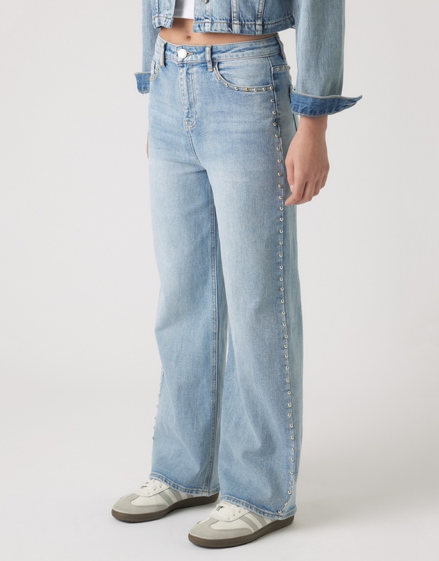 Decjuba Kids - Hailey Studded Jeans - Teens