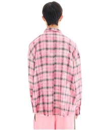 THE TALES - Washed Oversized Willow Check Shirt